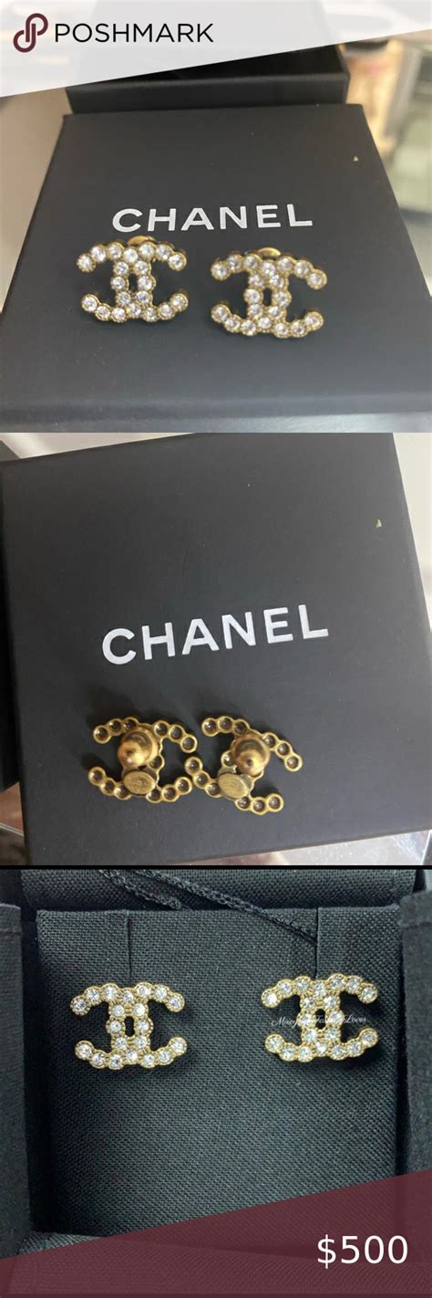 chanel earrings 2020|chanel earrings the real.